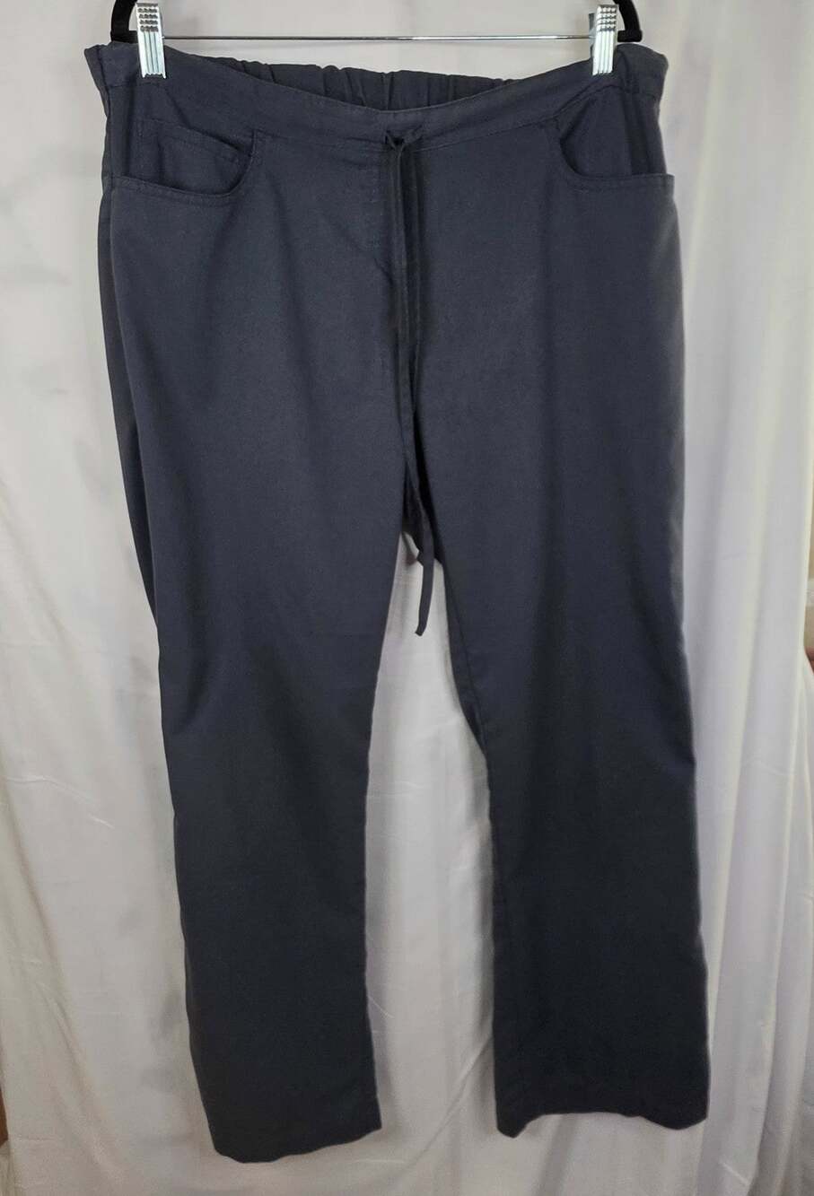Greys Anatomy Barco Womens Scrub Pants Pockets Drawstring Waist Medical Size Med